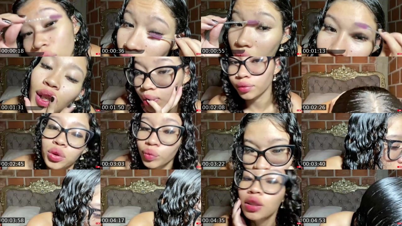 Contact-sheet preview of KristaVibe's Kick recording