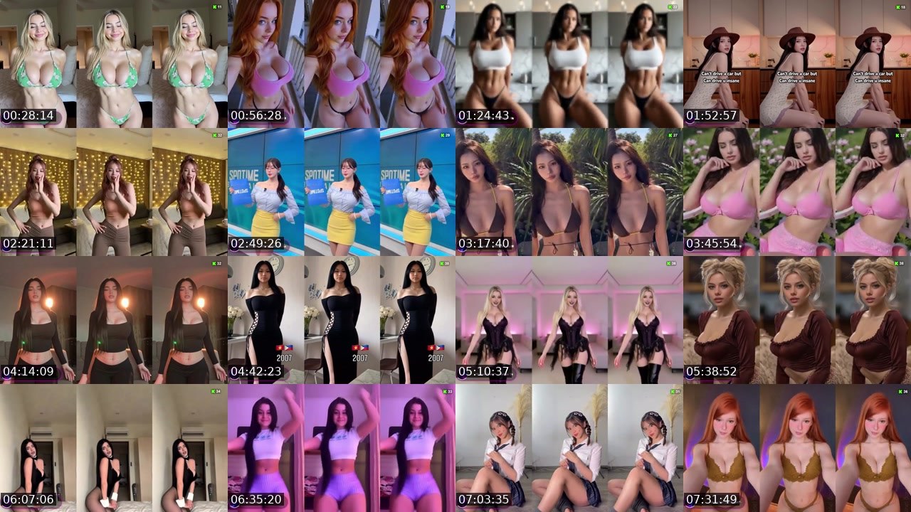 Contact-sheet preview of HotRadio's Kick recording