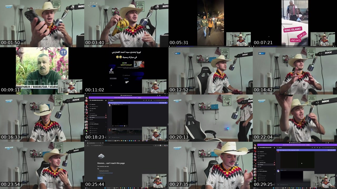 Contact-sheet preview of SIDAHMED's Kick recording