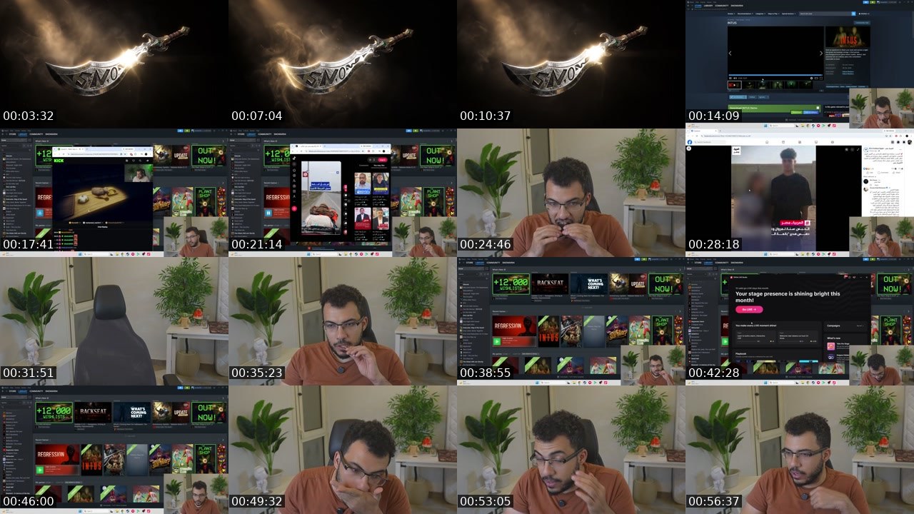 Contact-sheet preview of snowar12's Kick recording