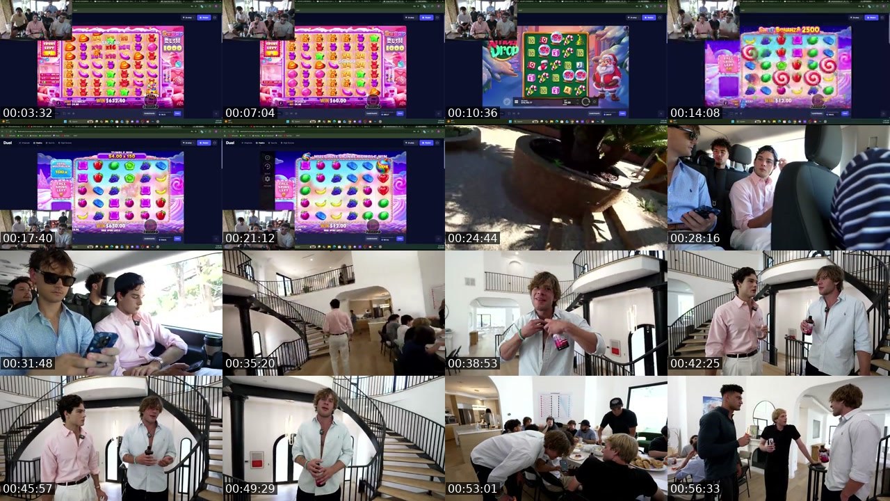 Contact-sheet preview of clavicular's Kick recording