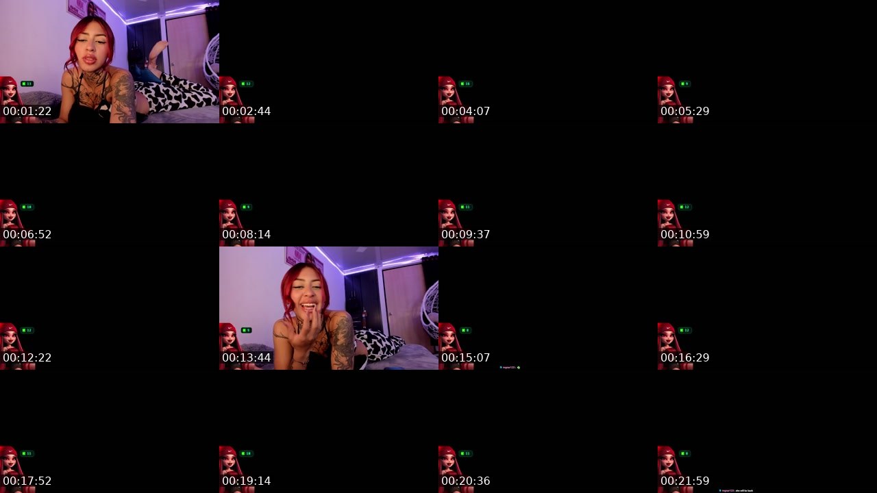 Contact-sheet preview of Michelljohana's Kick recording