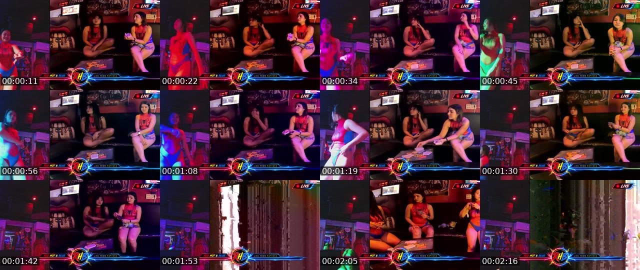 Contact-sheet preview of RedHotAndBlueAgogoPattaya's Kick recording