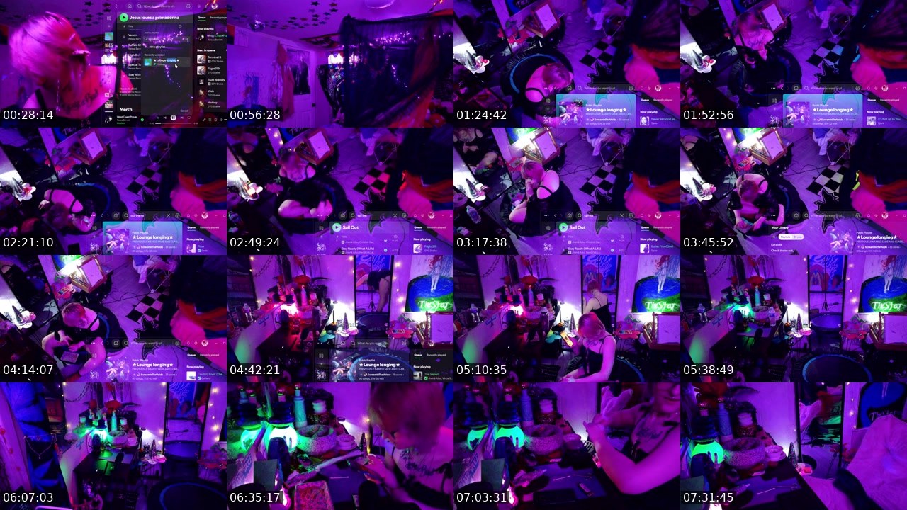 Contact-sheet preview of Screaminthevoidx's Kick recording
