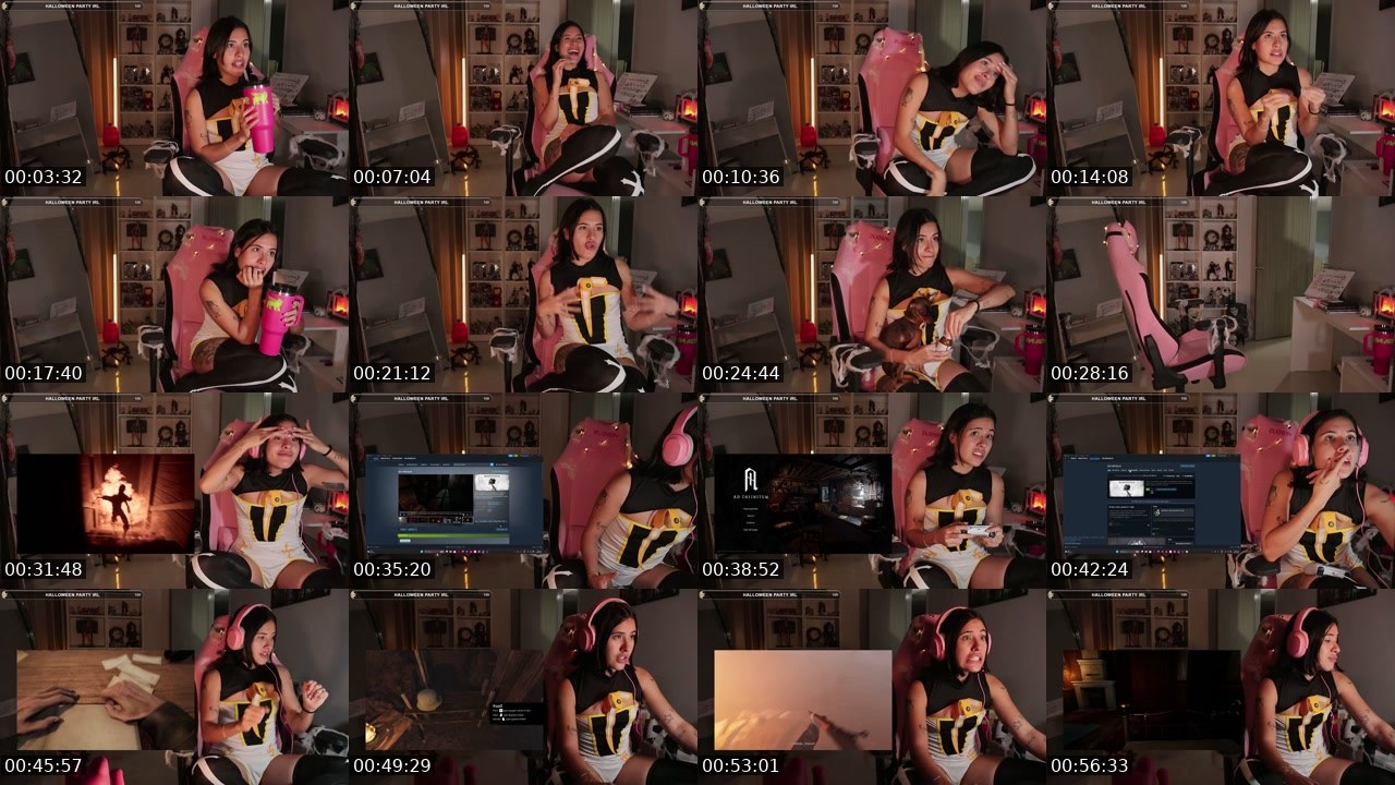 Contact-sheet preview of valeryxo's Kick recording