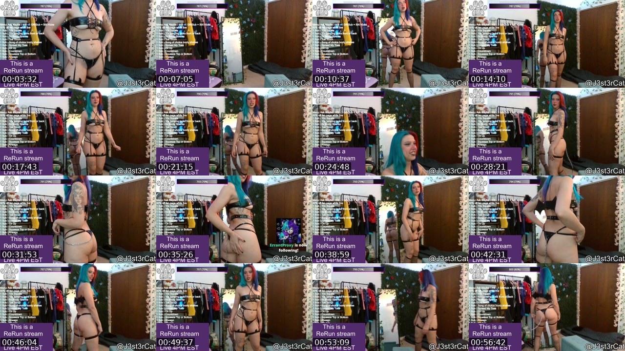 Contact-sheet preview of J3st3rcat's Kick recording