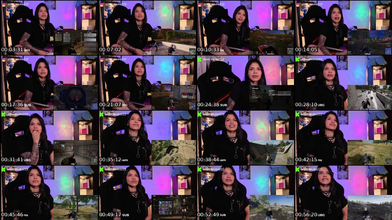 Contact-sheet preview of alaia_asuka222's Kick recording