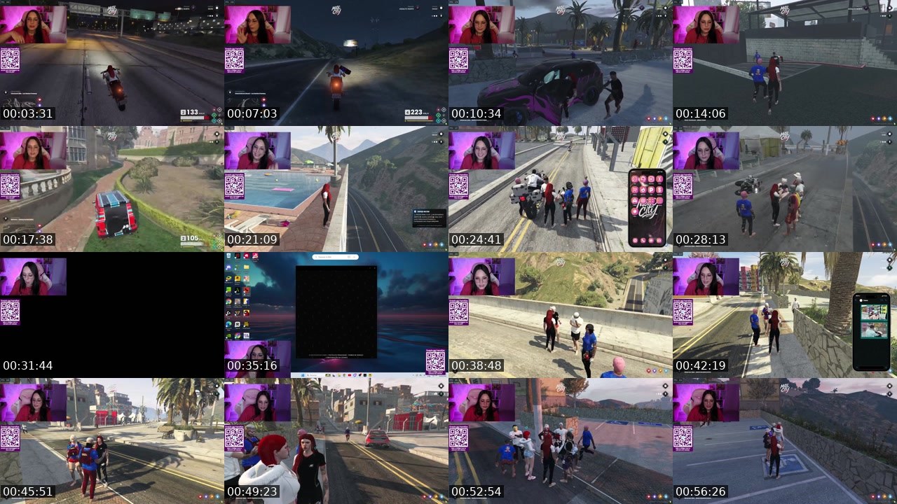 Contact-sheet preview of Narafps's Kick recording