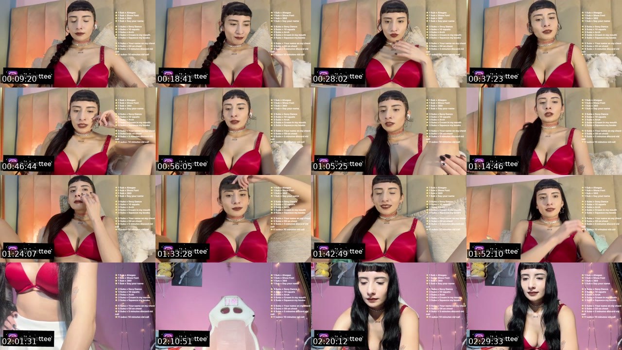 Contact-sheet preview of Nikinette's Kick recording