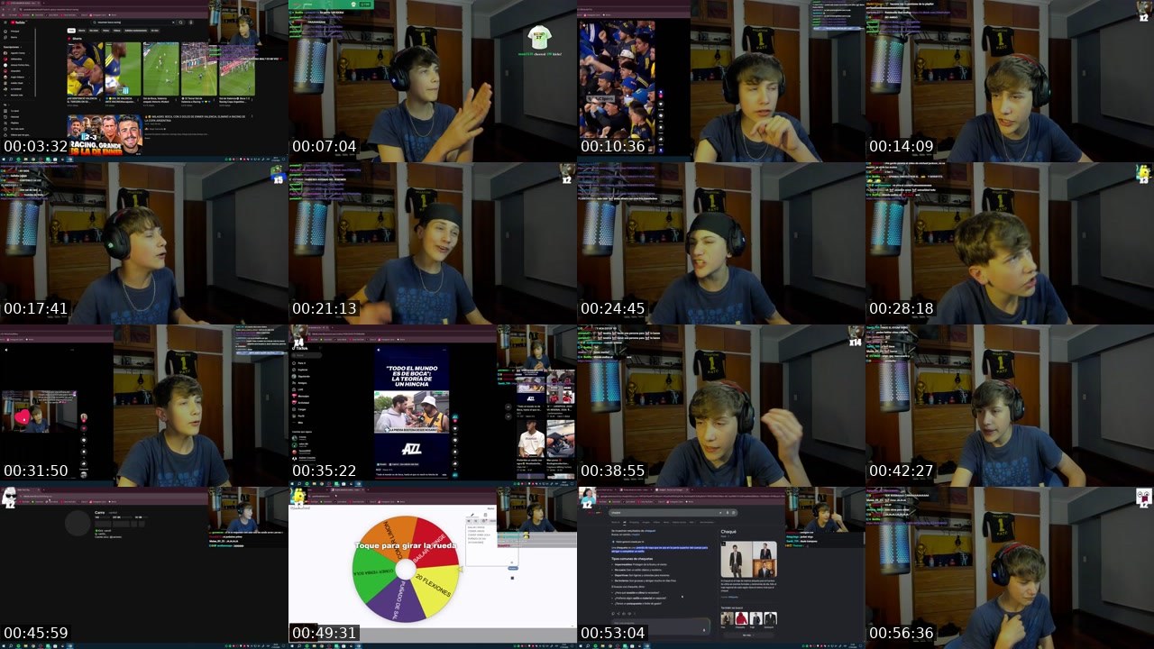 Contact-sheet preview of carro0's Kick recording