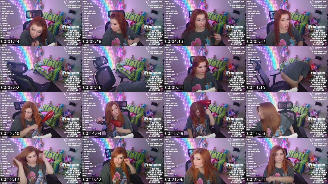 Contact-sheet preview of PeachyJade's Kick recording