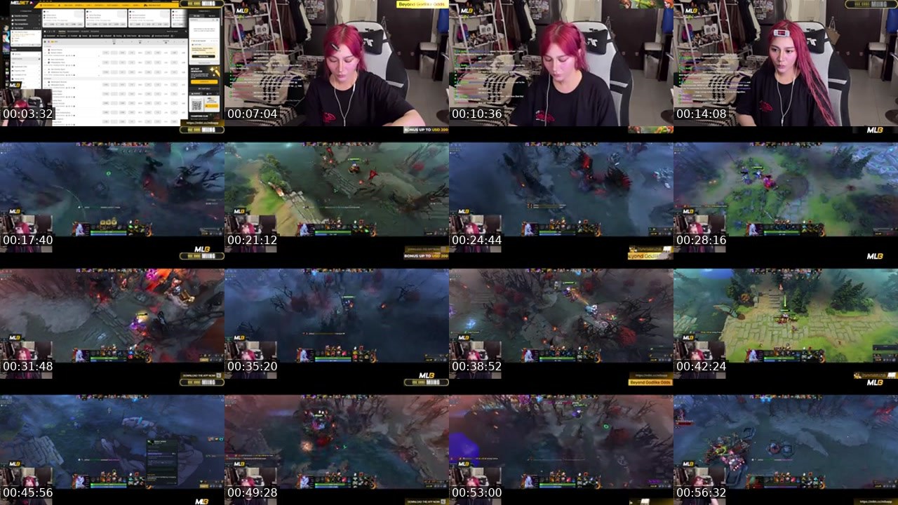 Contact-sheet preview of inamiing's Kick recording