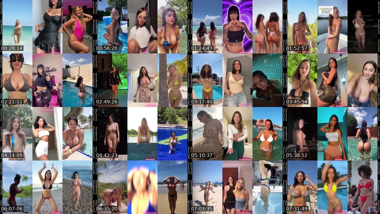 Contact-sheet preview of TTHots's Kick recording