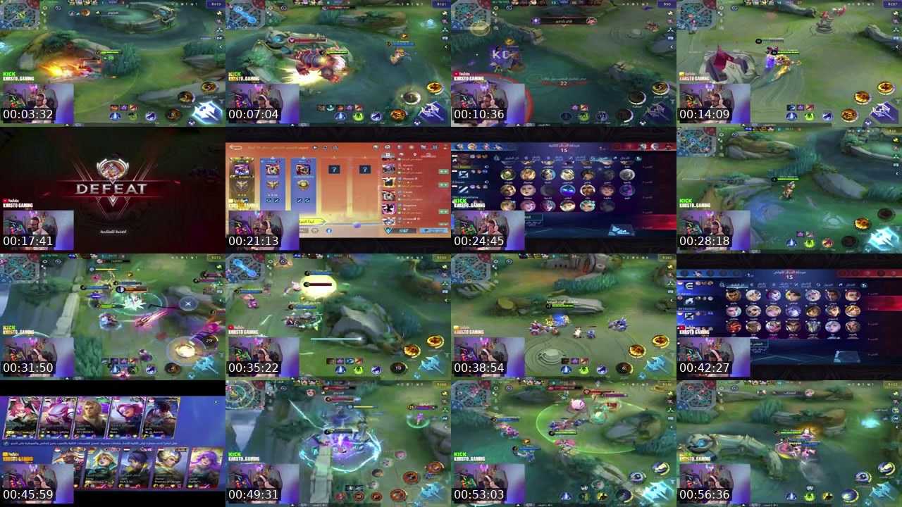 Contact-sheet preview of Khrsto_Gaming's Kick recording