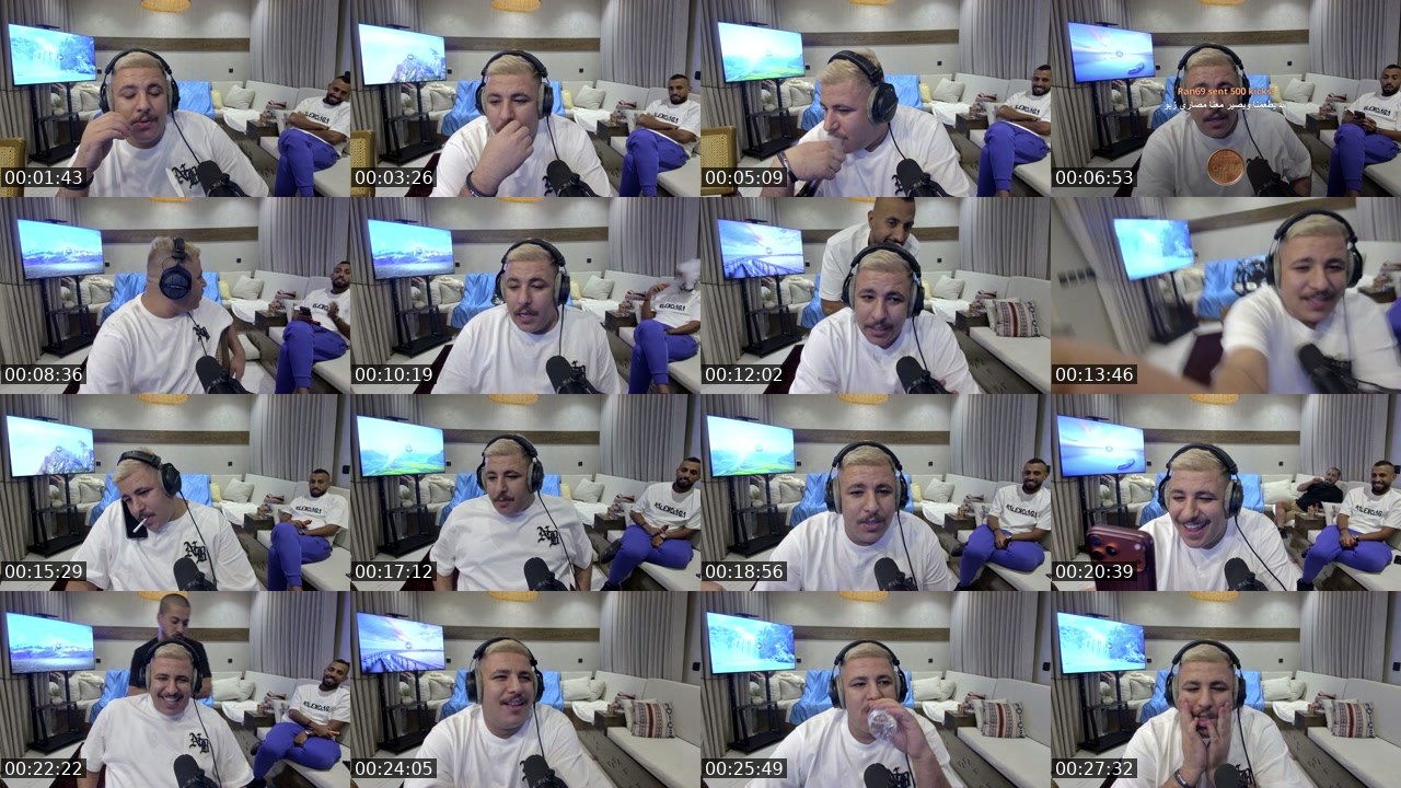 Contact-sheet preview of Absi's Kick recording