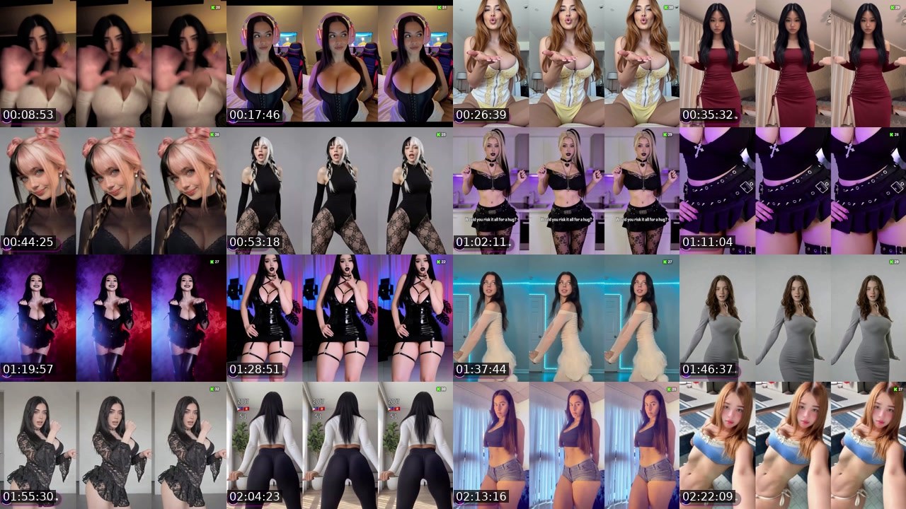 Contact-sheet preview of HotRadio's Kick recording