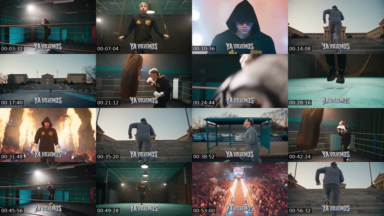 Contact-sheet preview of Brunenger's Kick recording