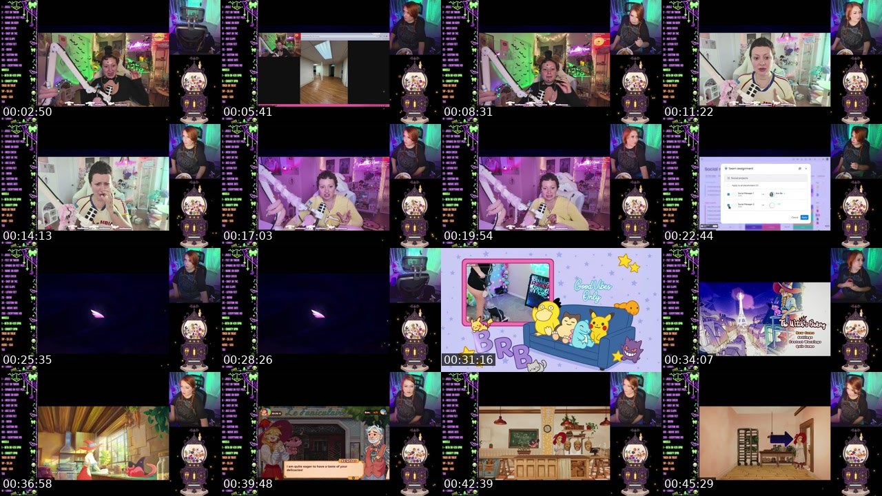 Contact-sheet preview of PeachyJade's Kick recording