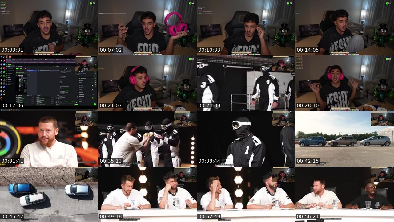 Contact-sheet preview of FrenzyFishy's Kick recording