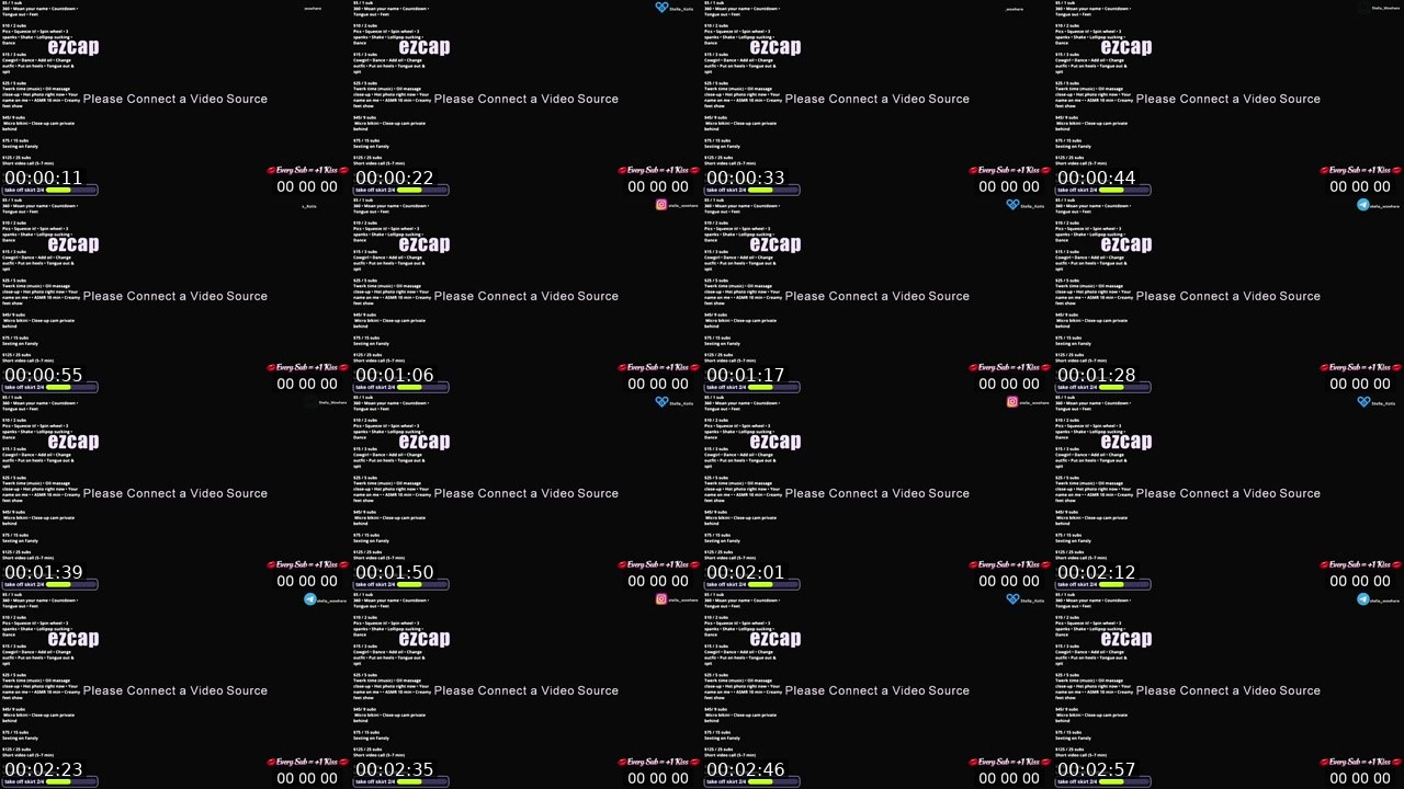 Contact-sheet preview of Stella_Wowhere's Kick recording