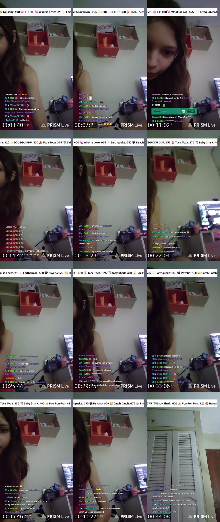 Contact-sheet preview of NekitaKawaii's Kick recording