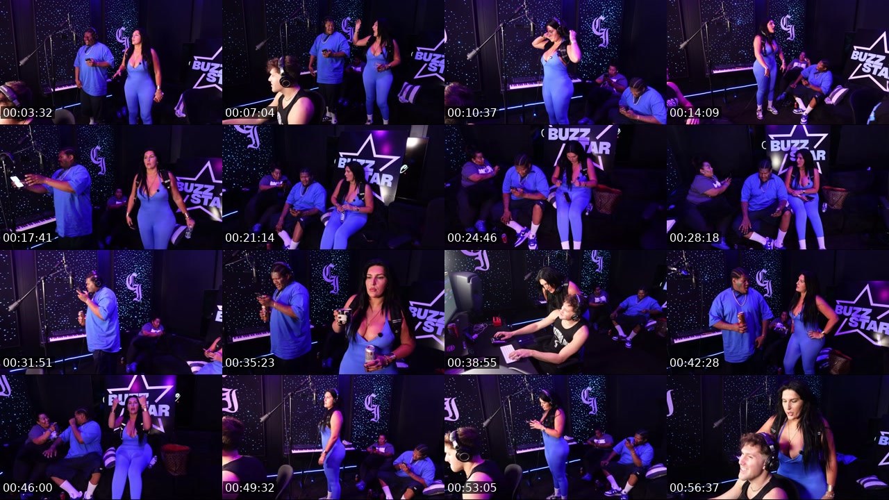 Contact-sheet preview of jeanemarie's Kick recording