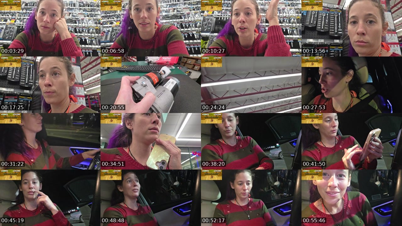 Contact-sheet preview of FlexieFae's Kick recording