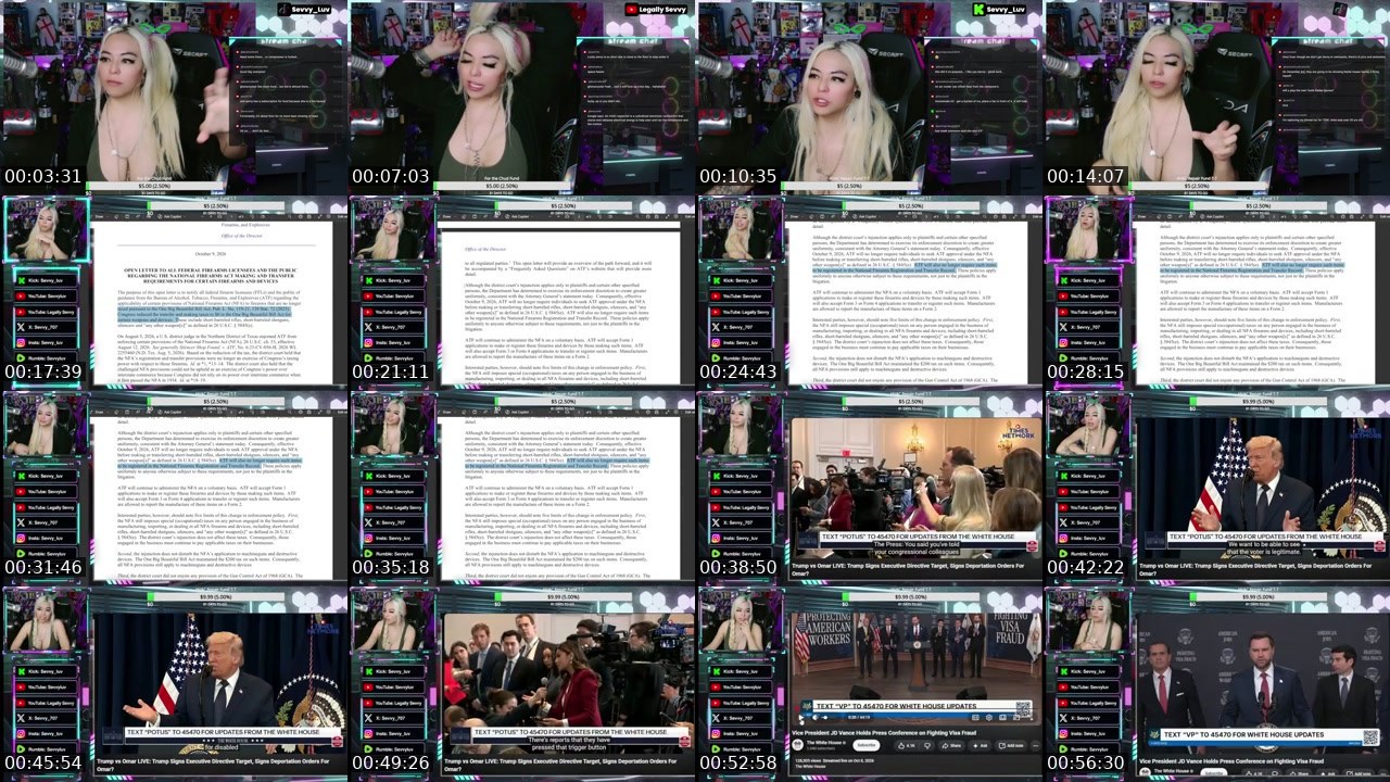 Contact-sheet preview of Sevvy_Luv's Kick recording