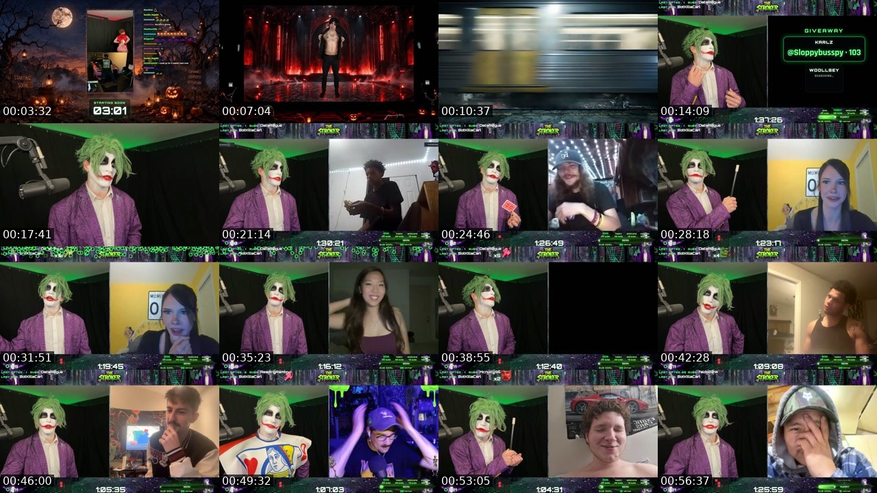 Contact-sheet preview of TylerSherwinMagic's Kick recording