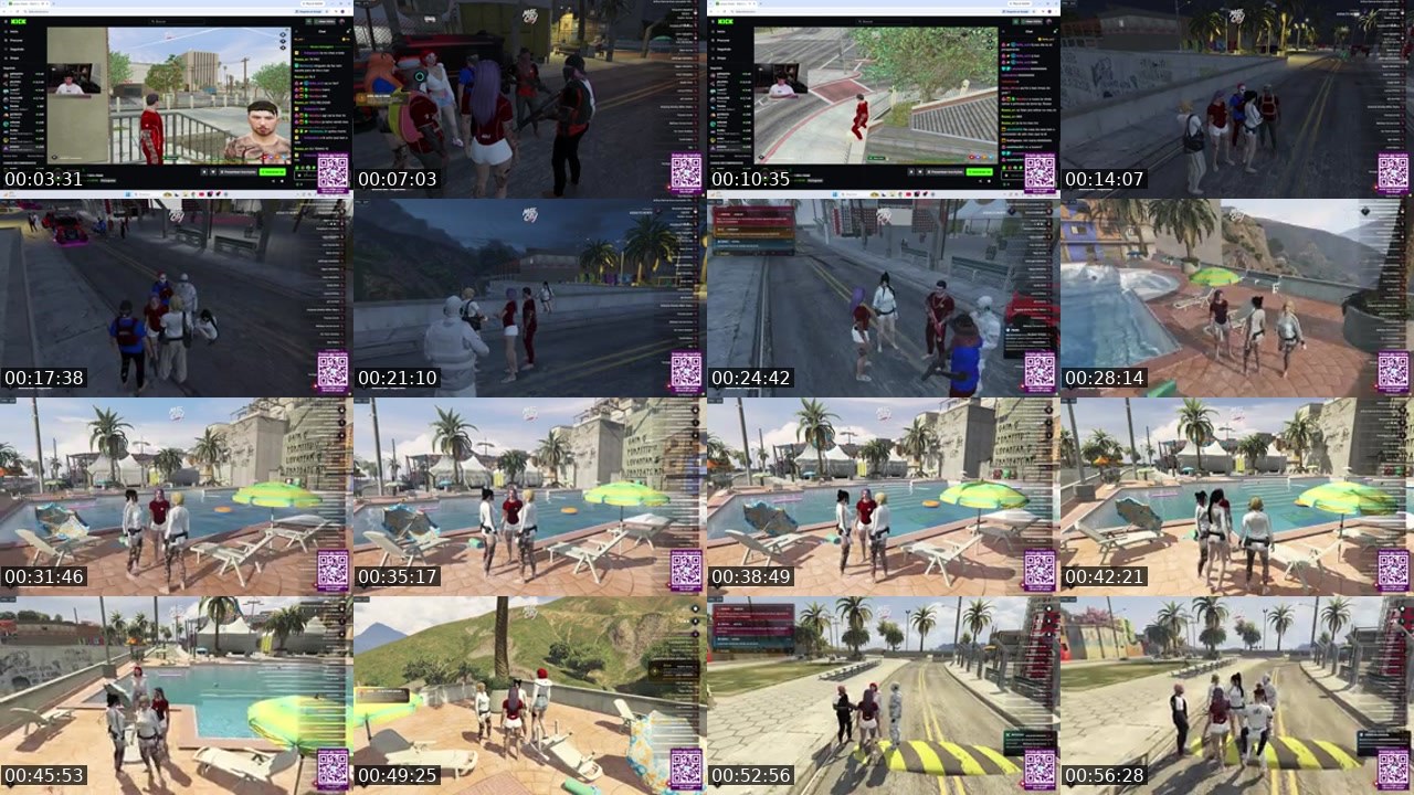 Contact-sheet preview of Narafps's Kick recording