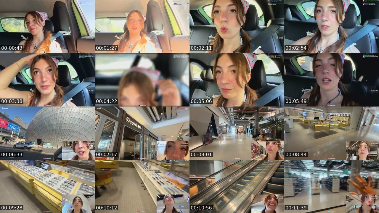 Contact-sheet preview of StudyTme's Kick recording