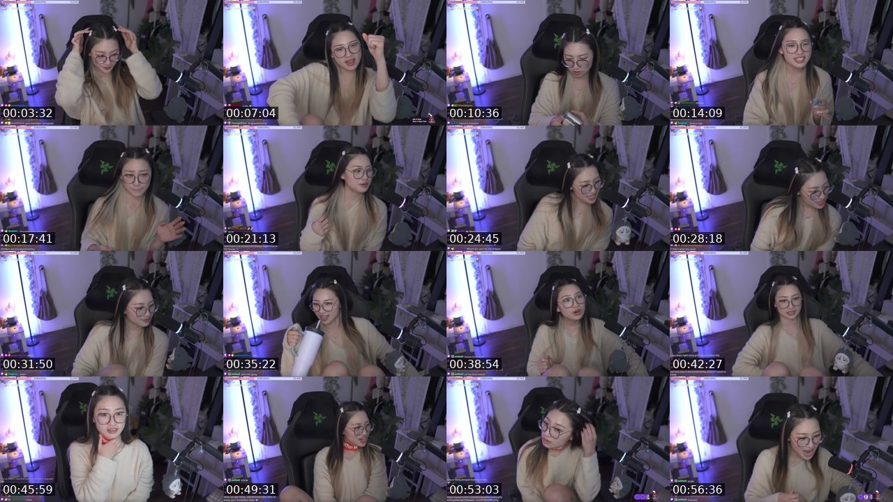 Contact-sheet preview of dalcompeach's Kick recording