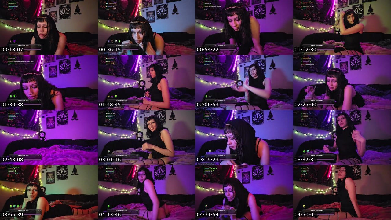 Contact-sheet preview of SheLuvsBats's Kick recording