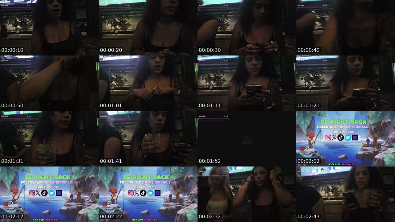 Contact-sheet preview of BrieWylde's Kick recording