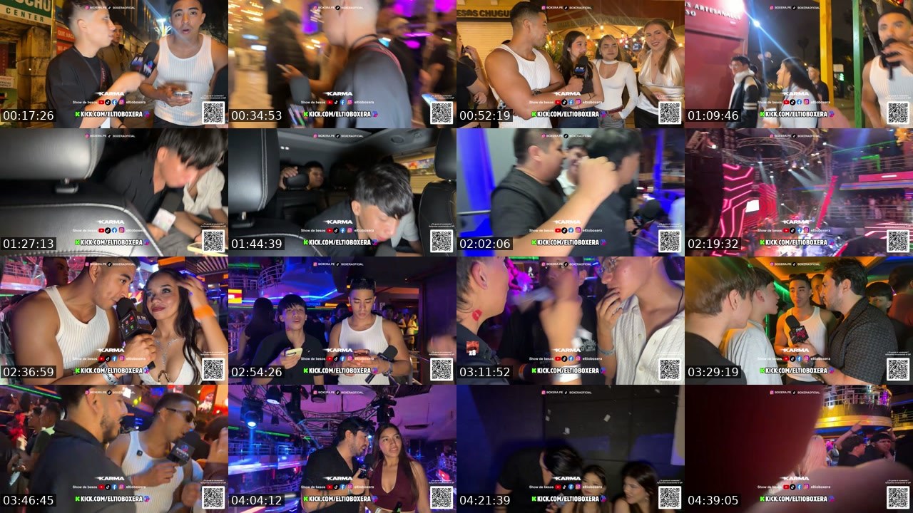 Contact-sheet preview of eltioboxera's Kick recording
