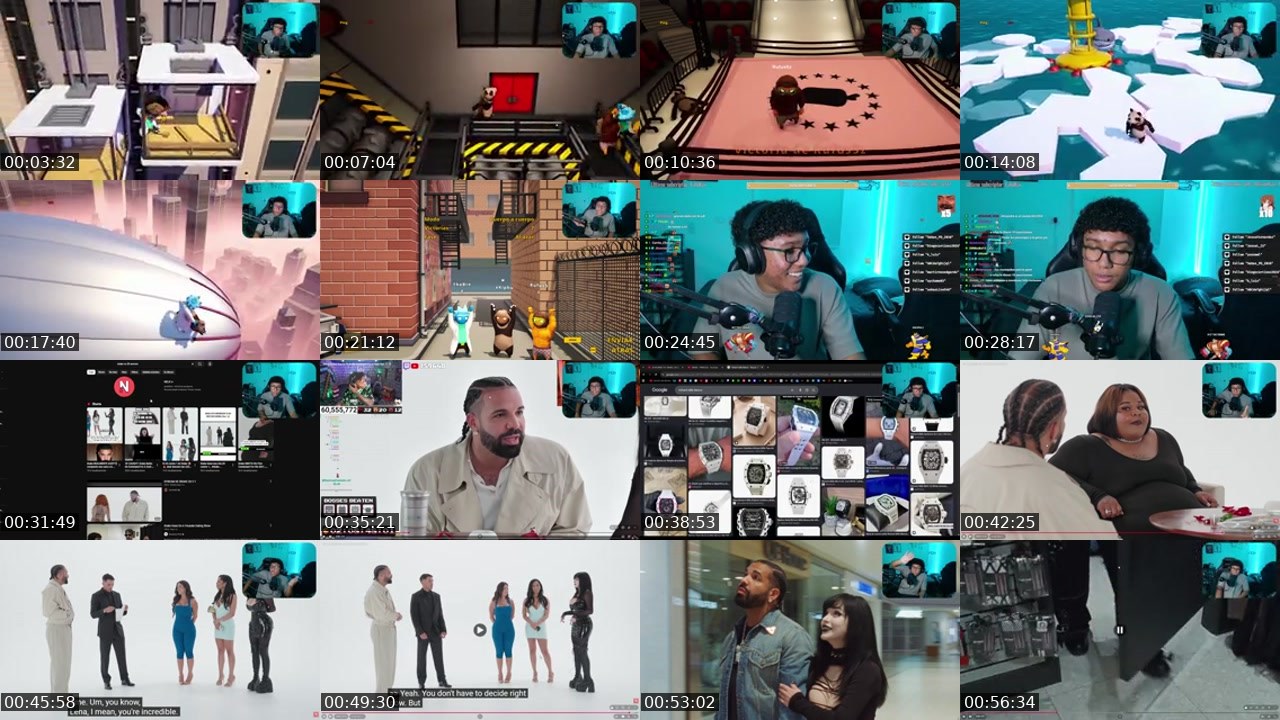 Contact-sheet preview of xKiphu's Kick recording