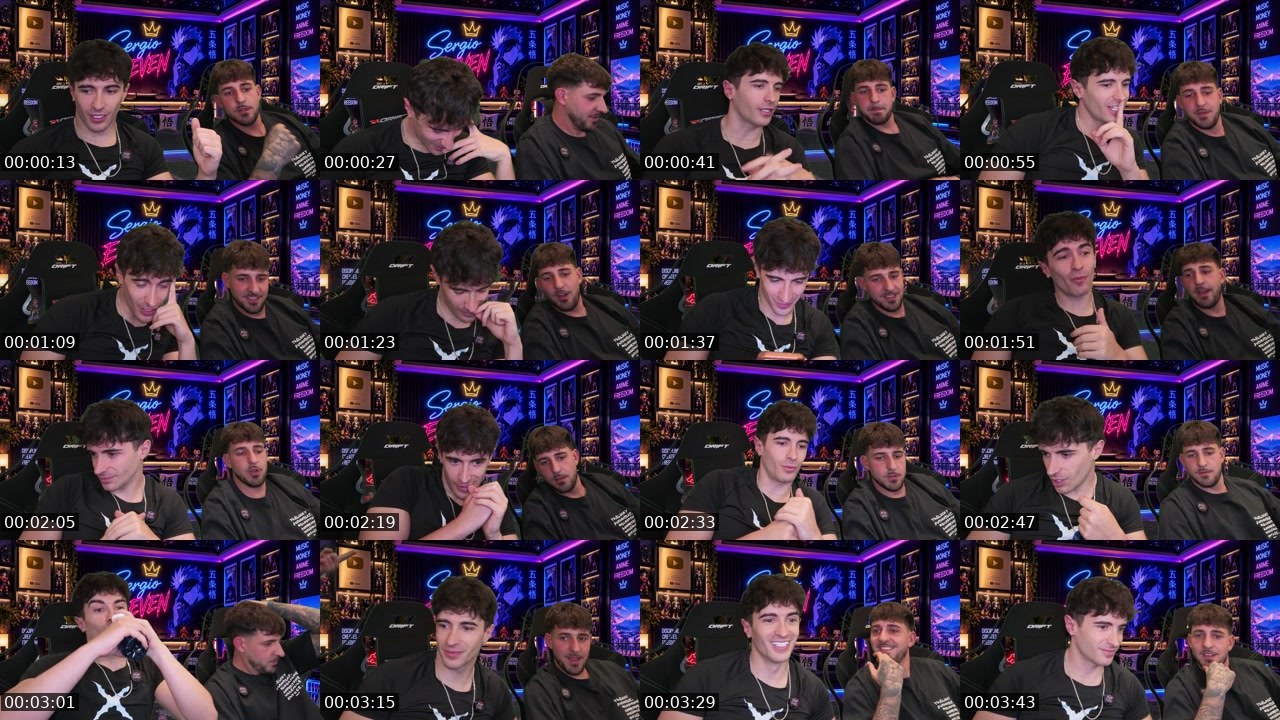 Contact-sheet preview of SergioEleven's Kick recording