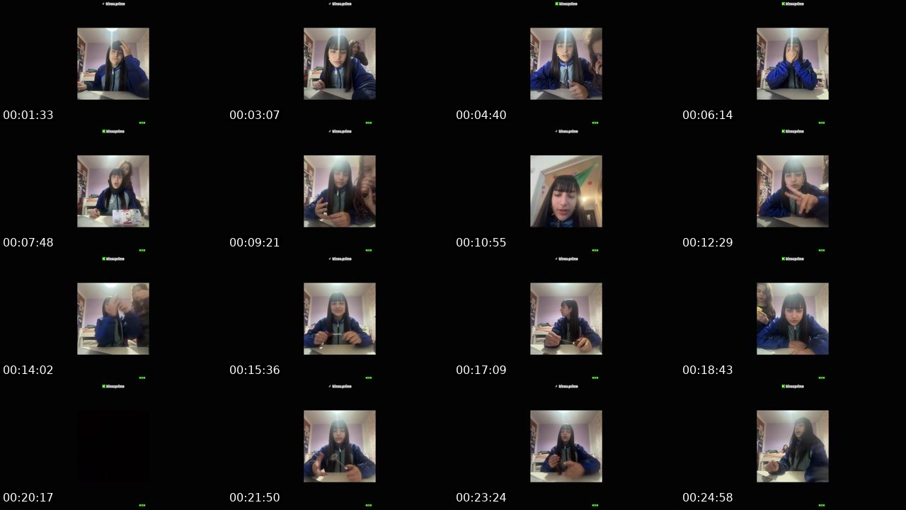 Contact-sheet preview of binsuprime's Kick recording