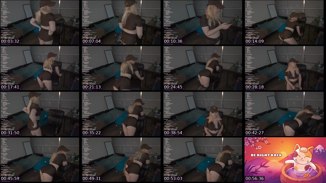 Contact-sheet preview of KittyCass's Kick recording