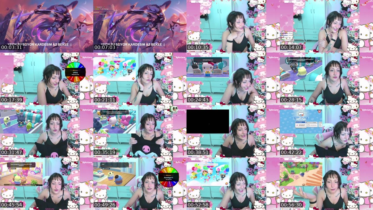 Contact-sheet preview of aphebucky's Kick recording
