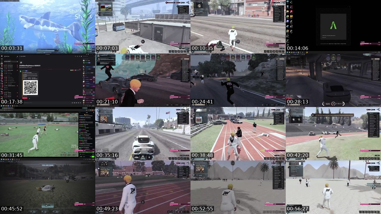 Contact-sheet preview of Senxlhai's Kick recording