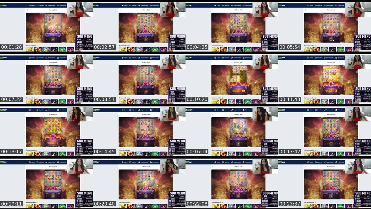 Contact-sheet preview of AstridCollins's Kick recording
