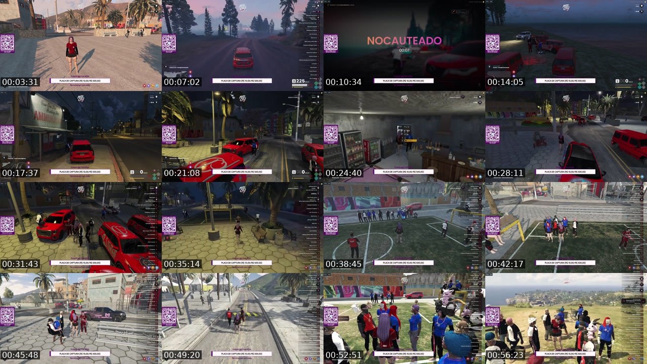 Contact-sheet preview of Narafps's Kick recording
