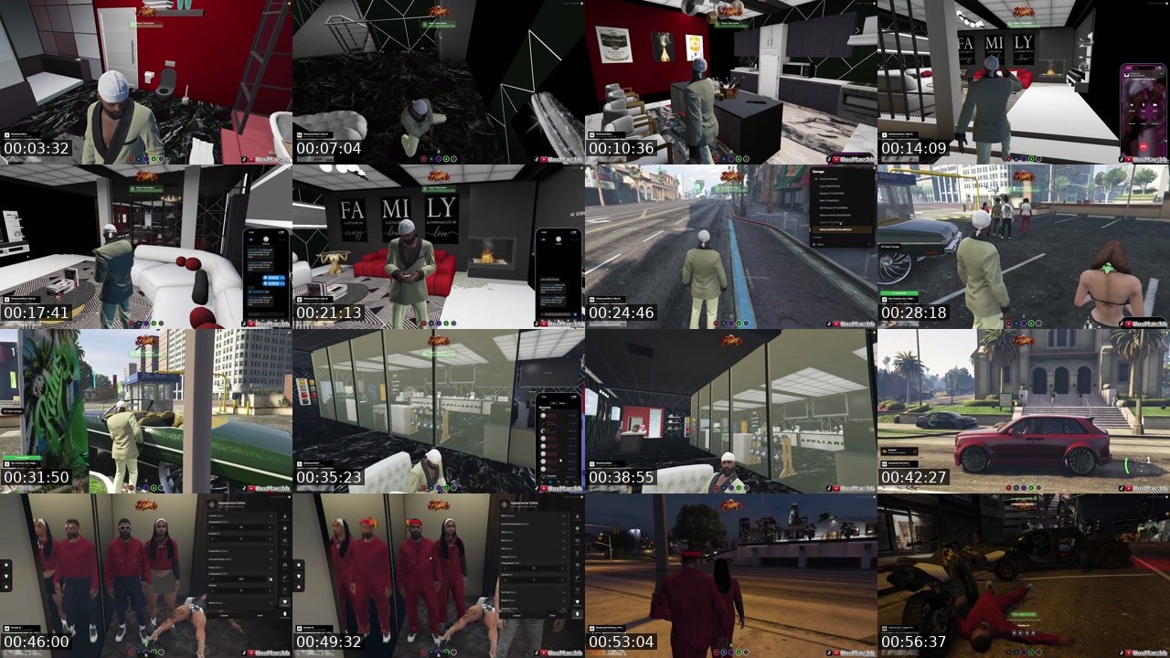 Contact-sheet preview of UncMarsh's Kick recording