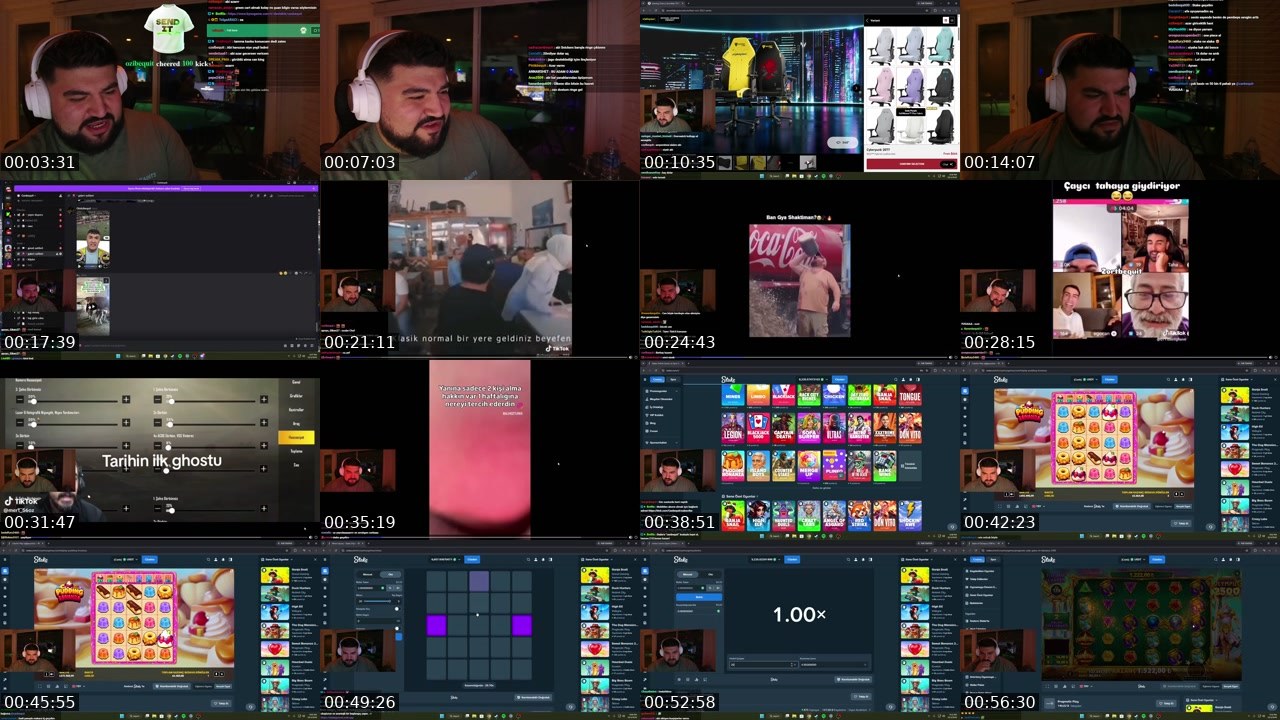 Contact-sheet preview of Canbequit's Kick recording