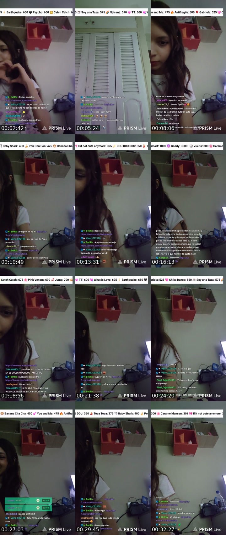 Contact-sheet preview of NekitaKawaii's Kick recording