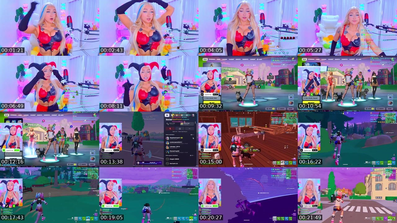 Contact-sheet preview of Megabearhugs's Kick recording