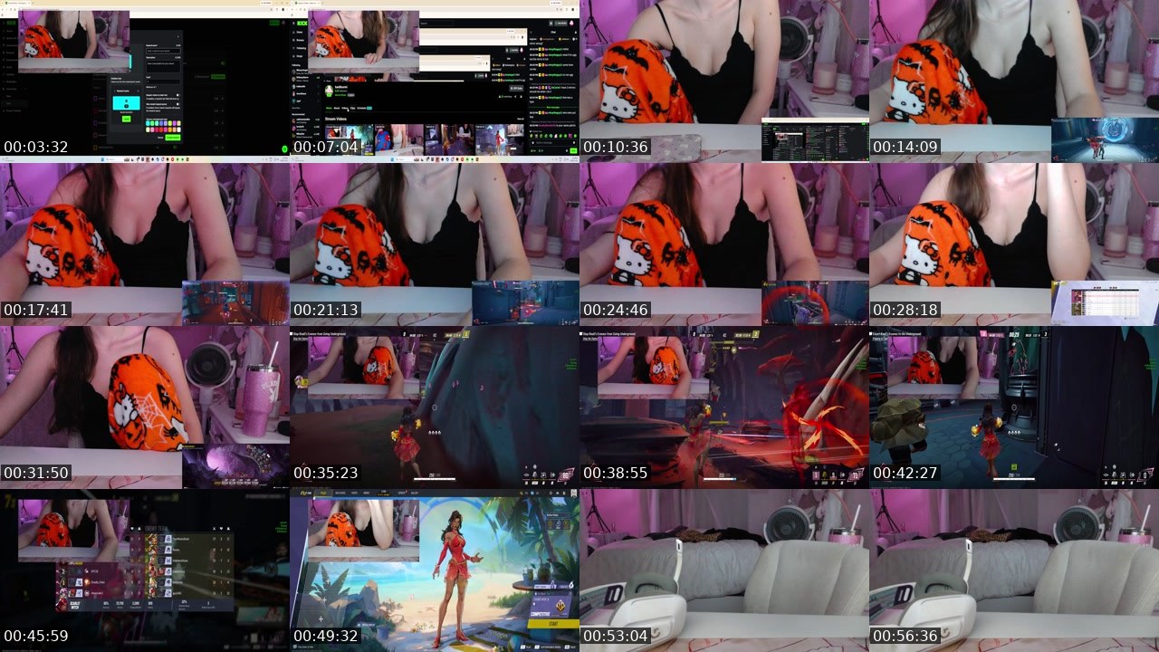 Contact-sheet preview of badibunni's Kick recording