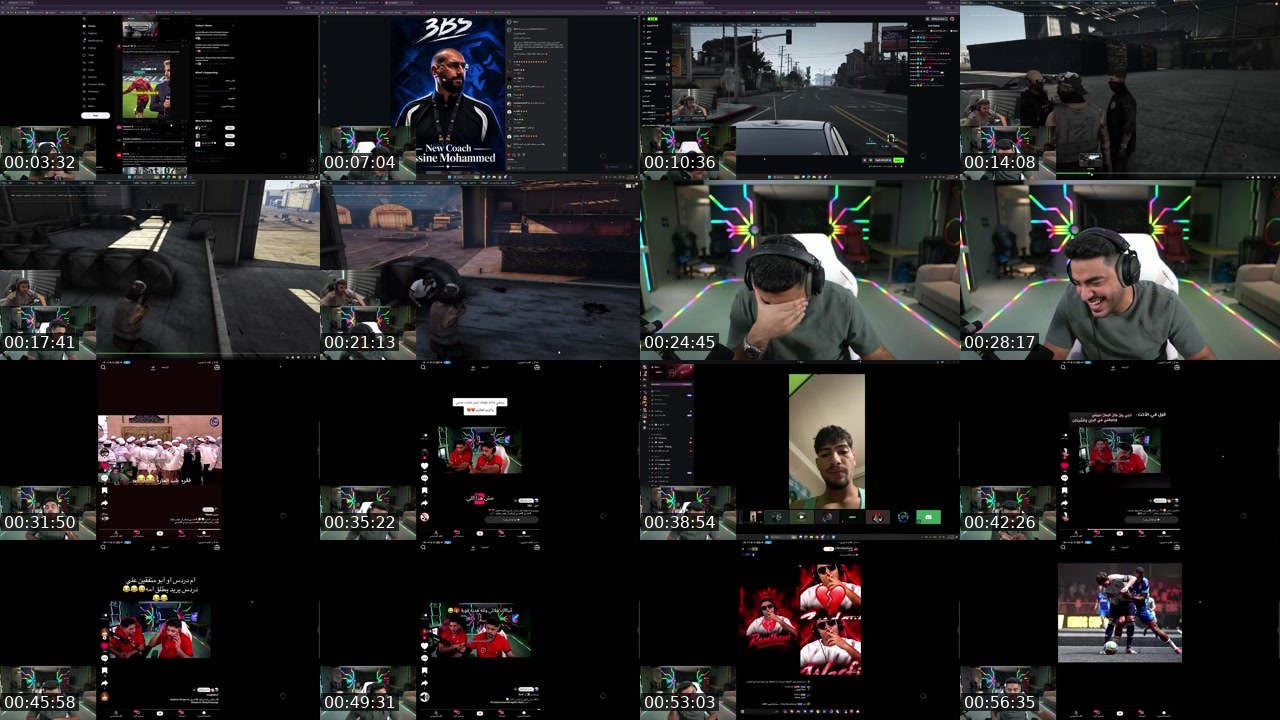 Contact-sheet preview of Absi's Kick recording