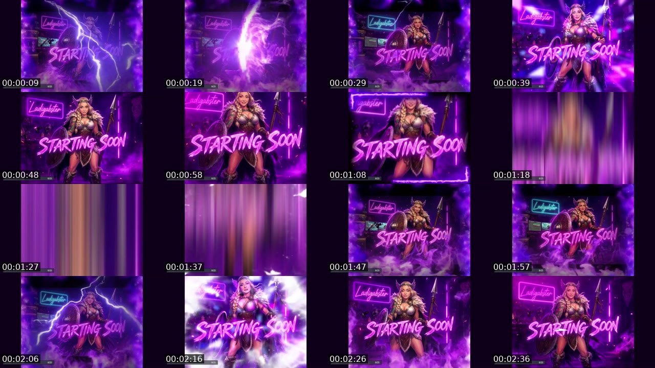 Contact-sheet preview of ladigabster's Kick recording